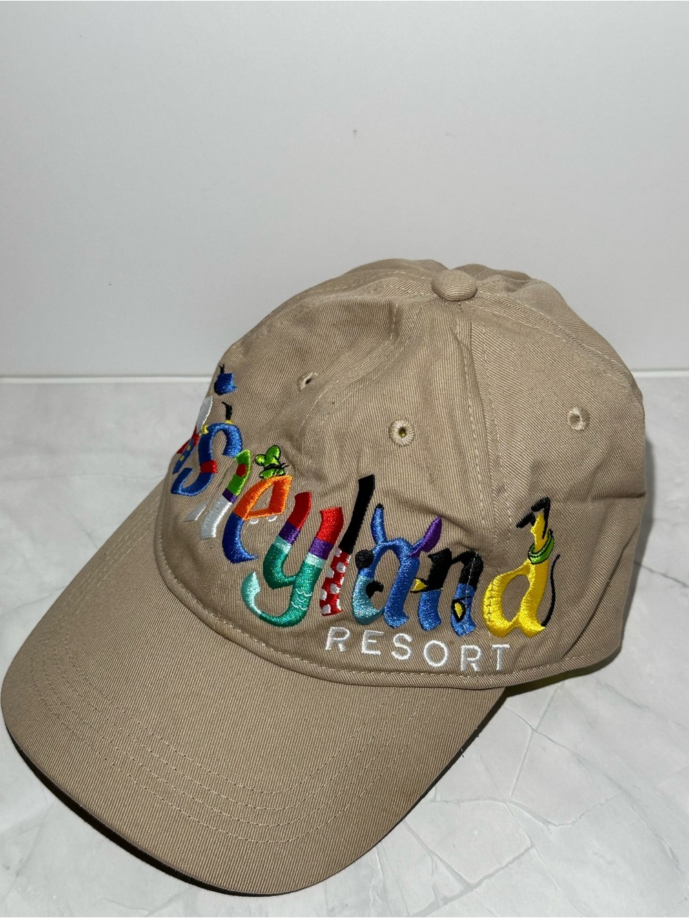 Disneyland Hat Snapback Embroidery
Characters Logo 2025 Mickey, Goofy EUC NWOT